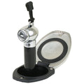 Scandvik Black &amp; SS Recessed Transom Shower Handle/Hose - Vertical/Horizontal Mount - 6' Hose