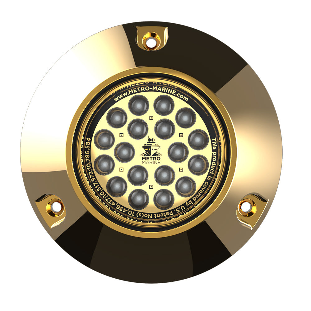 Metro Marine High-Output Submersible Underwater Light w/Intelligent Monochromatic LED's - Blue, 90&deg; Beam