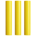 Pacer Battery Cable Heat Shrink Tubing - 1" x 12" - Yellow (3-Pieces)