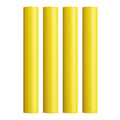 Pacer Battery Cable Heat Shrink Tubing - 3/4" x 12" - Yellow (4-Pieces)