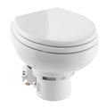 Dometic&trade; MasterFlush MF 7120 - White - Electric Macerating Toilet w/Orbit Base &amp; Slow Close Seat - Freshwater - 12V