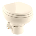 Dometic&trade; MasterFlush 7160 Bone Electric Macerating Toilet w/Orbit Base - Raw Water - 12V